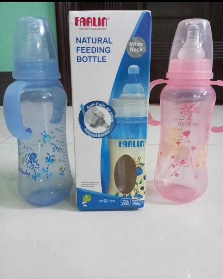 Farlin Natural Feeding Blue Bottle
