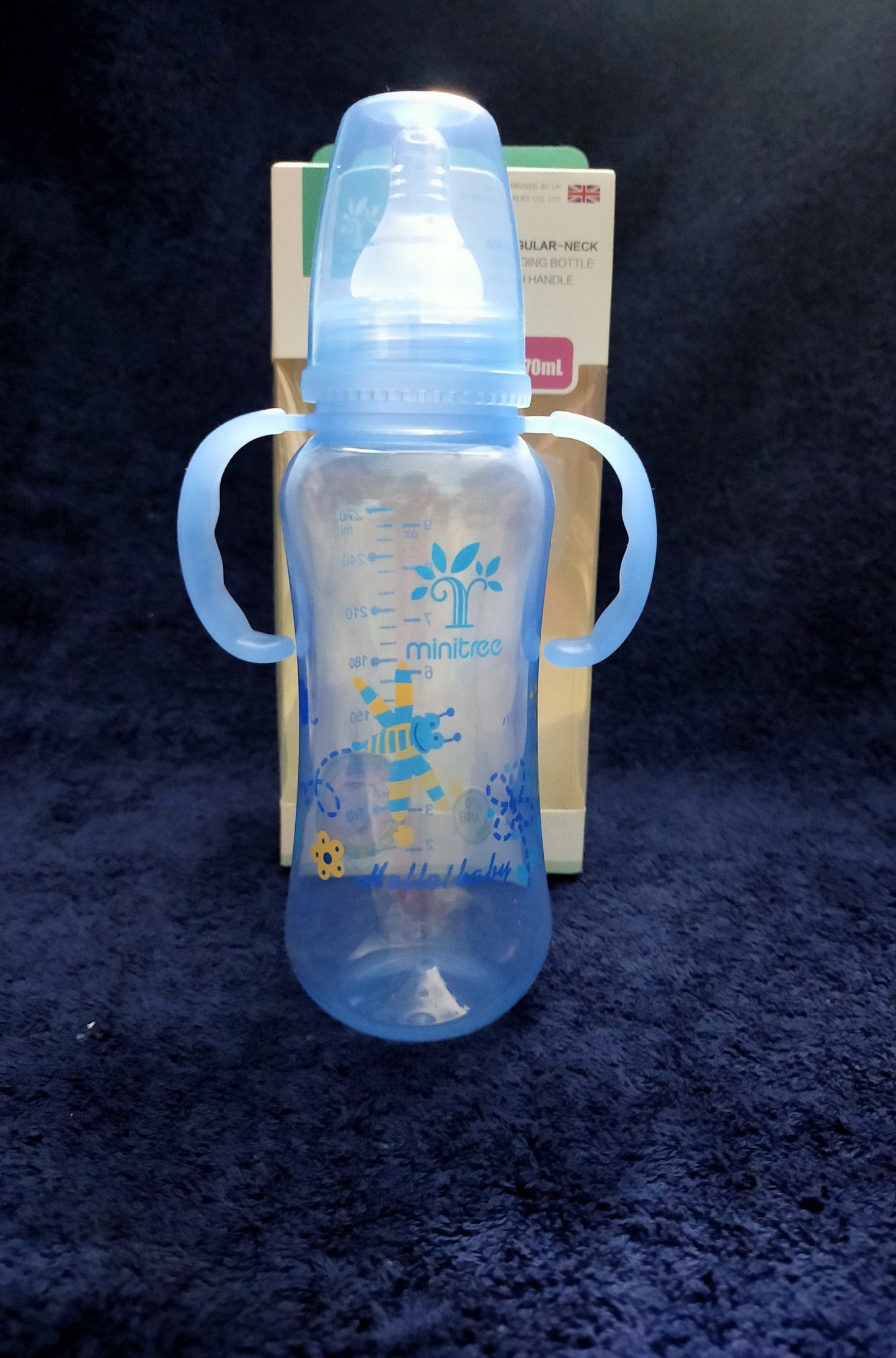 Farlin Natural Feeding Blue Bottle