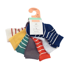 Zippy Stripes Primark Pack of 7 Socks