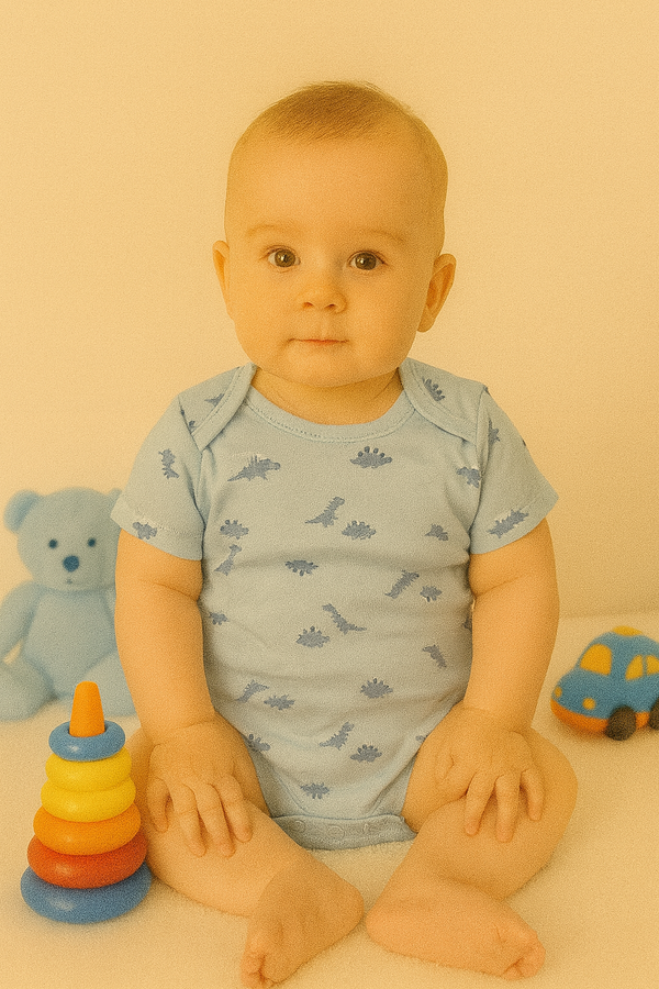 Primark Whispering Waters Dino Days Half Sleeves Body Suits