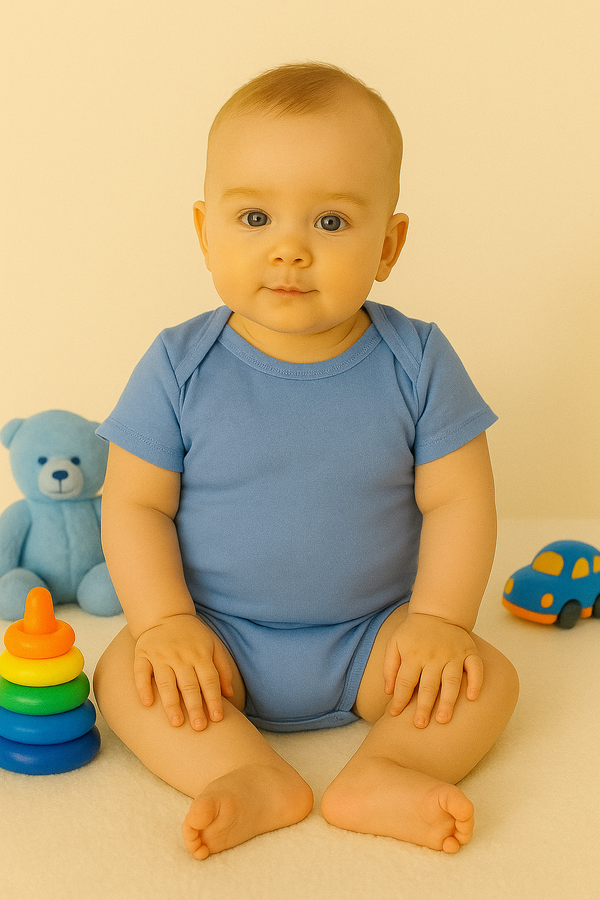 Primark Whispering Waters Aqua Bud Half Sleeves Body Suits