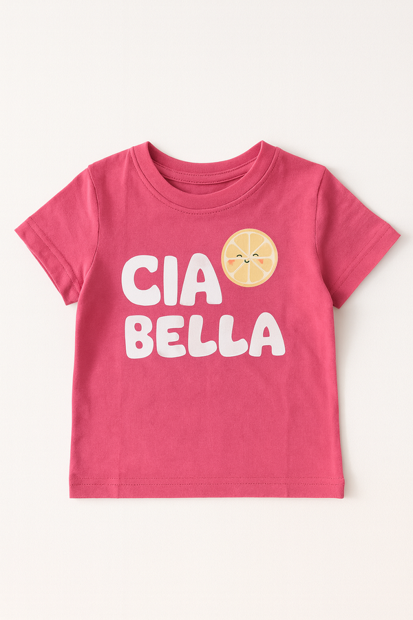 Primark Pink Cia Bella Graphic T-Shirt