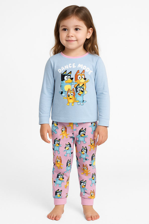 Primark Bluey Girls’ Pajamas – Cute Cartoon Sleepwear Set