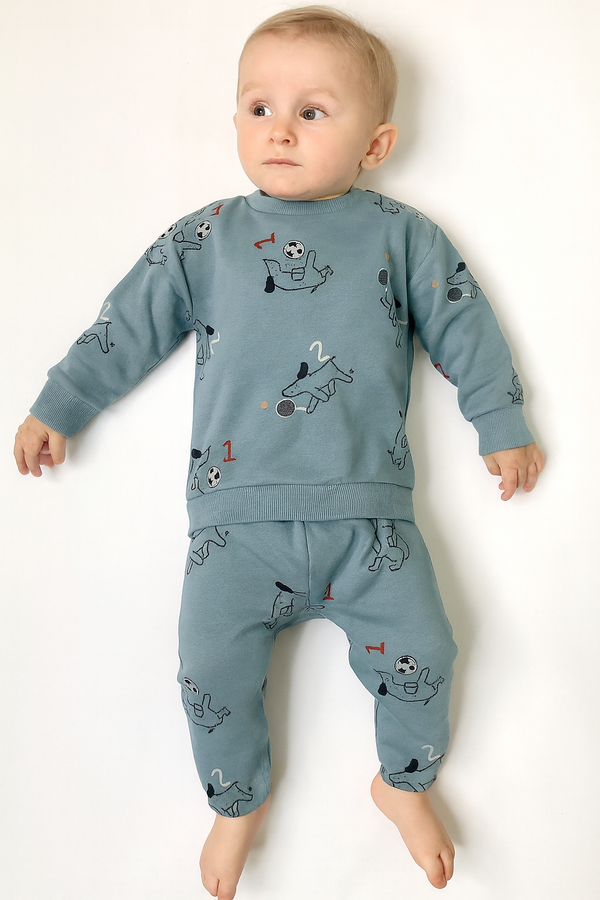 Little Champs Primark Fleece Pajama Set