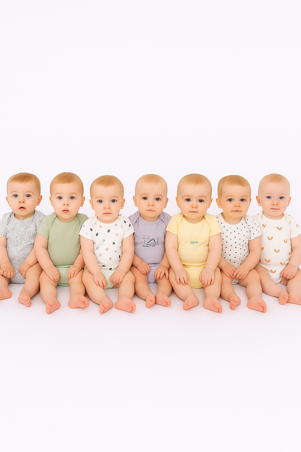 The Dino Junction /Dino land /Dino Inn pack of 7 body suits