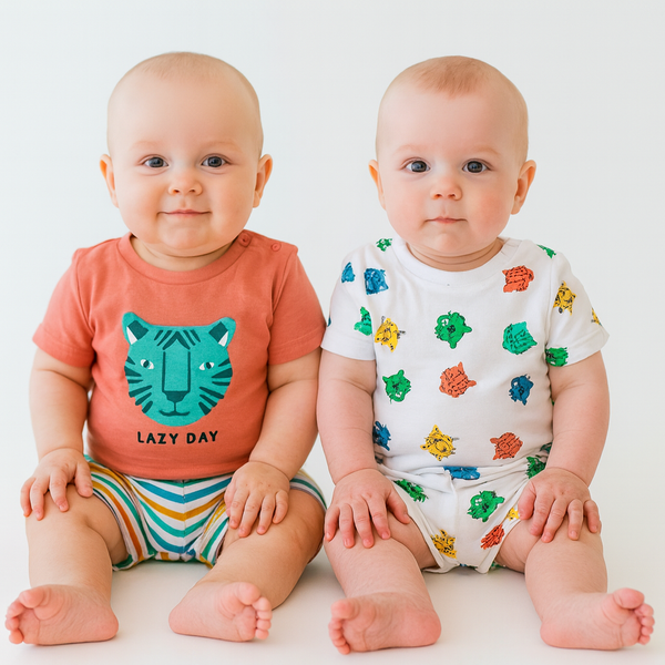 Zesty Funwear Primark Pack of 2 Short Sets