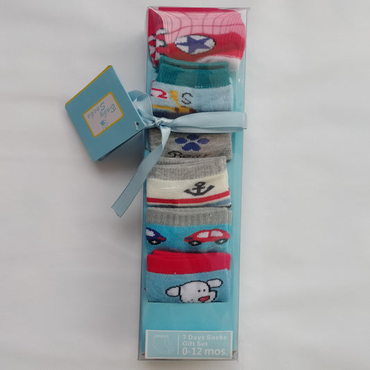 ColorWheel Choosers - Pack of 7 Socks