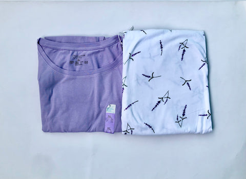 Lavender Breeze Primark Women Pj Set