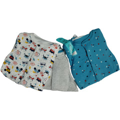 SUPER HEROES-pack of three sleepsuits Pack of 3 Sleep Suits