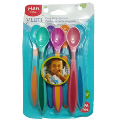 Easy Grip 7 Colorful Spoon Set For Infants