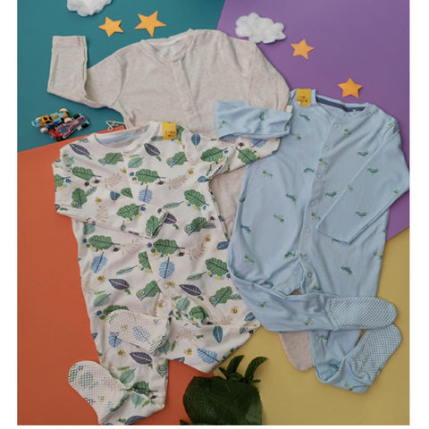 Primark Fall Wonderland-Pack of Three Sleepsuits