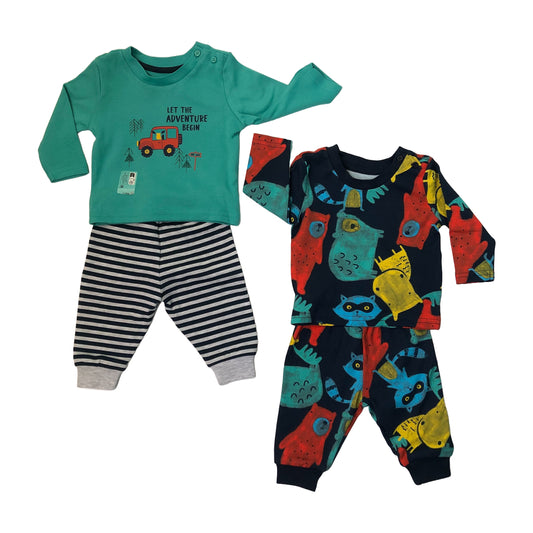 Adventure Buddies Primark Pack of 2 PJ Sets