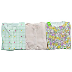 Primark Berry Mellow-Pack of Three Sleepsuits