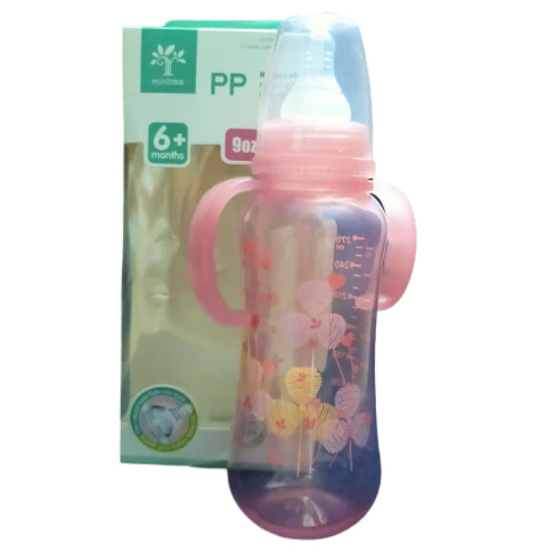 Farlin Natural Feeding Pink Bottle