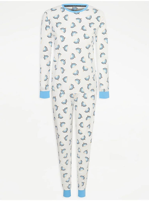 Cozy Candlelight Full Sleeper Pj Set George