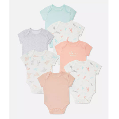 Primark UK Bunny Magic pack of 7 body suits