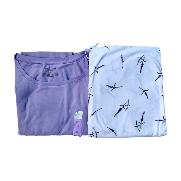 Lavender Breeze Primark Women Pj Set